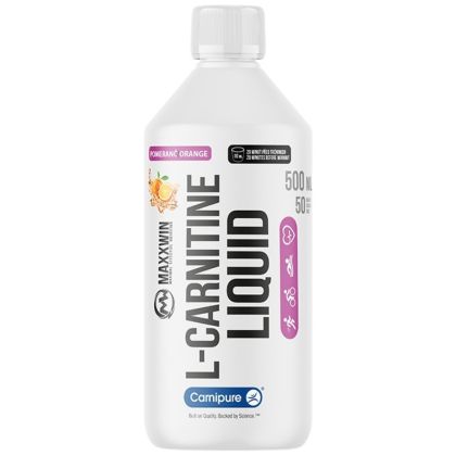 MAXXWIN L-Carnitine Liquid | Carnipure® [500 мл, 50 Дози]