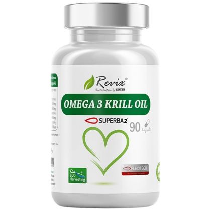 MAXXWIN Revix Series | Omega 3 Krill Oil 517 mg [90 капсули, 30 Дози]