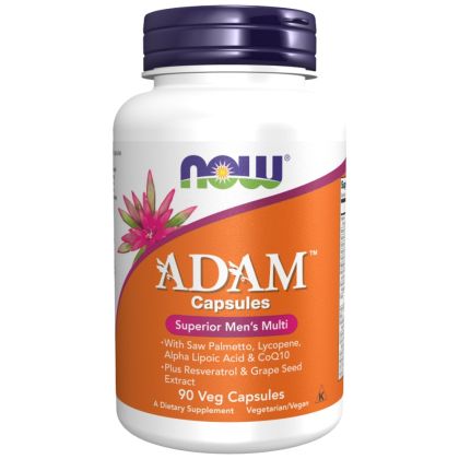 NOW Foods Adam Men's Vits [90 капсули, 30 Дози]