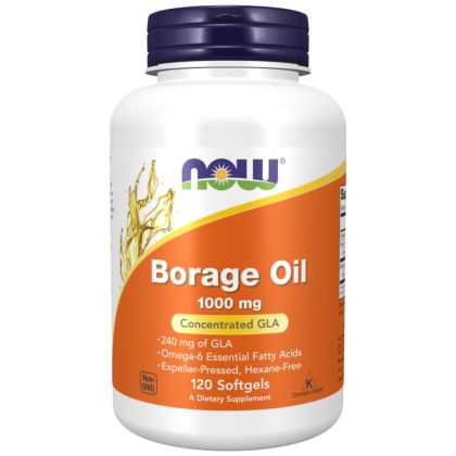 NOW Foods Borage Oil 1000 mg [120 Гел капсули]