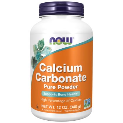 NOW Foods Calcium Carbonate Powder [340 грама, 200 Дози]