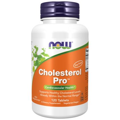 NOW Foods Cholesterol Pro [120 Таблетки, 60 Дози]