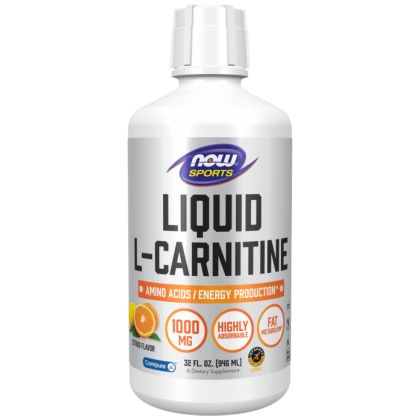 NOW Foods L-Carnitine Liquid 1000 mg [946 мл, 64 Дози]
