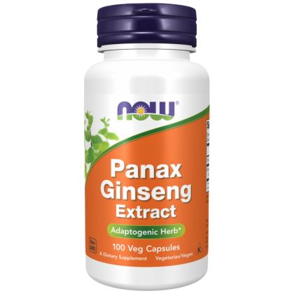 NOW Foods Panax Ginseng 500 mg [100 капсули, 50 Дози]