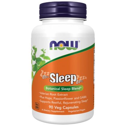 NOW Foods Sleep / Botanical Sleep Blend [90 капсули, 45 Дози]