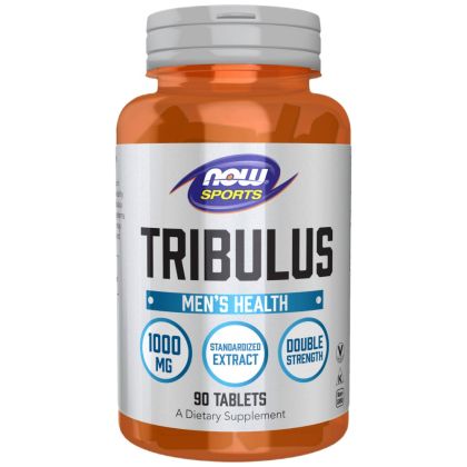 NOW Foods Tribulus 1000 mg [90 Таблетки, 90 Дози]
