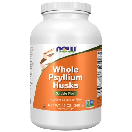 NOW Foods Whole Psyllium Husks Powder [340 грама, 34 Дози]