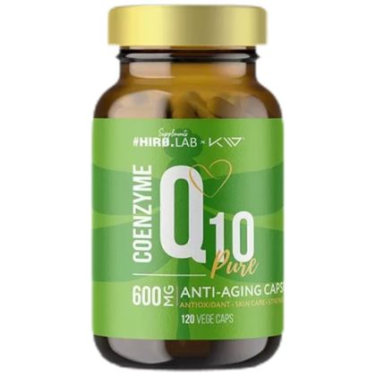 Hero.Lab Coenzyme Q10 Pure | CoQ10 600 mg - Ubichinon [120 капсули, 60 Дози]