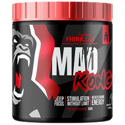 Hero.Lab Mad Kong | Never Ending Energy Pre-Workout [300 грама, 25 Дози]