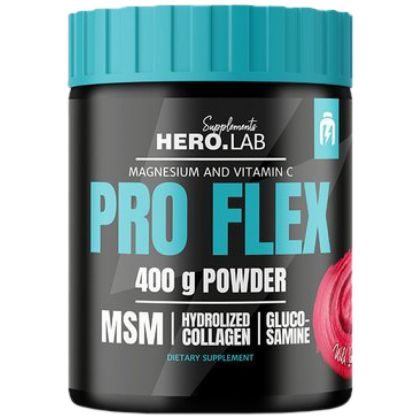 Hero.Lab Pro Flex / Collagen + Glucosamine - MSM - Proline [400 грама, 20 Дози]