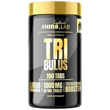 Hero.Lab Tribulus 1000 mg | Fruit Extract with 90% Saponins [100 Таблетки, 100 Дози]