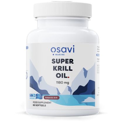 Osavi Super Krill Oil 1180 mg [60 Гел капсули, 60 Дози]