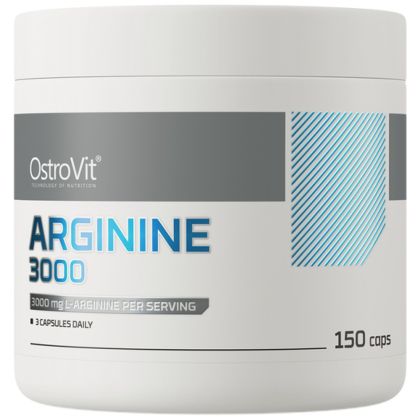 OstroVit Arginine 3000 / L-Arginine Caps [150 капсули, 50 Дози]