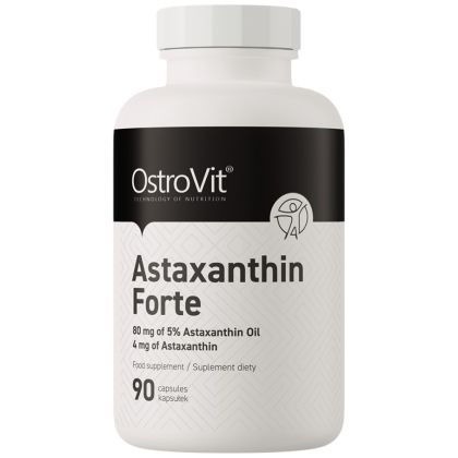 OstroVit Astaxanthin Forte 4 mg [90 Гел капсули, 90 Дози]