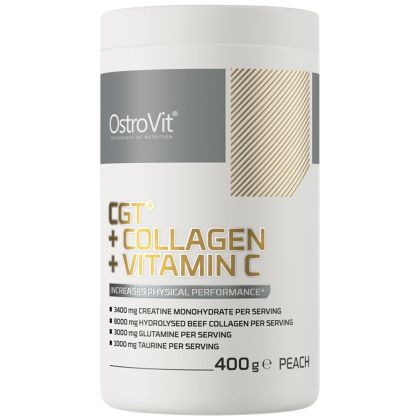 OstroVit CGT + Collagen + Vitamin C [400 грама, 20 Дози]