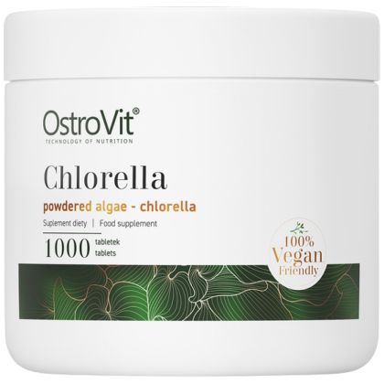 OstroVit Chlorella [1000 Таблетки, 500 Дози]