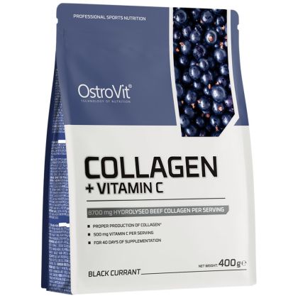 OstroVit Collagen + Vitamin C / Powder [400 грама, 40 Дози]