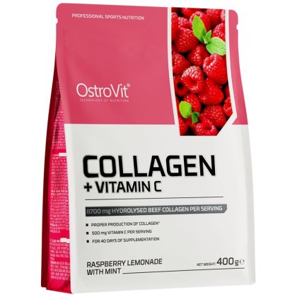 OstroVit Collagen + Vitamin C / Powder [400 грама, 40 Дози]