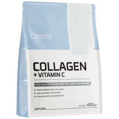 OstroVit Collagen + Vitamin C / Powder [400 грама, 40 Дози]