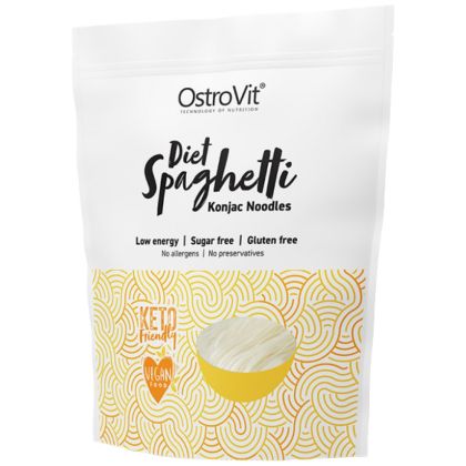 OstroVit Diet Spaghetti / Keto-Friendly Low-Calorie Konjac Noodles [400 грама]