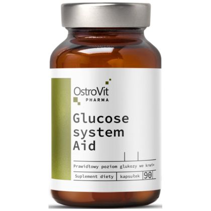 OstroVit Glucose System Aid | with Berberine, Alpha Lipoic Acid, Cinnamon & Mulberry [90 капсули, 30 Дози]