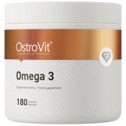 OstroVit Omega 3 1000 mg [180 Гел капсули, 180 Дози]