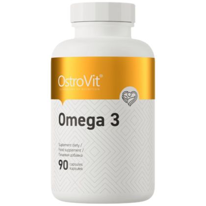 OstroVit Omega 3 1000 mg [90 Гел капсули, 90 Дози]