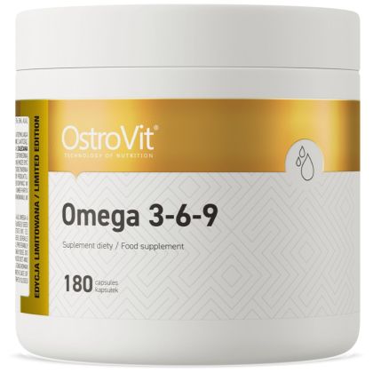 OstroVit Omega 3-6-9 [180 Гел капсули, 180 Дози]