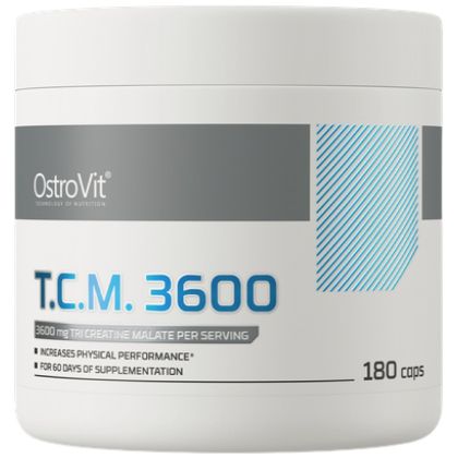 OstroVit Tri Creatine Malate / TCM 1200 mg [180 капсули, 45 Дози]