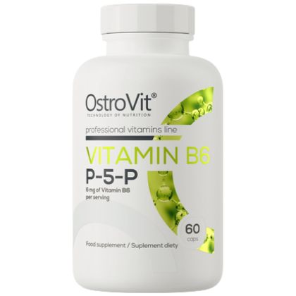 OstroVit Vitamin B6 | P-5-P 6 mg [60 капсули, 60 Дози]