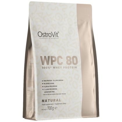 OstroVit Whey Protein | 100% Whey Protein Concentrate + Funnel Pillbox FREE [700 грама, 23 Дози]