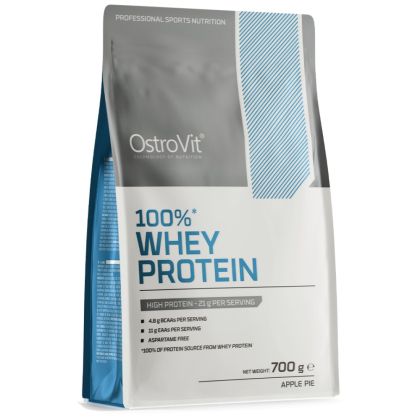 OstroVit Whey Protein | 100% Whey Protein Concentrate + Funnel Pillbox FREE [700 грама, 23 Дози]