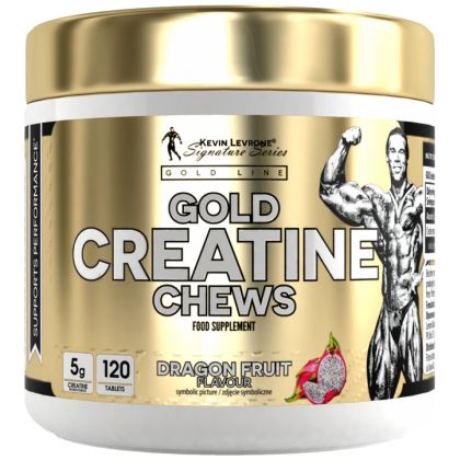 Kevin Levrone Gold Creatine Chews | Creatine Monohydrate [120 Дъвчащи таблетки, 24 Дози]