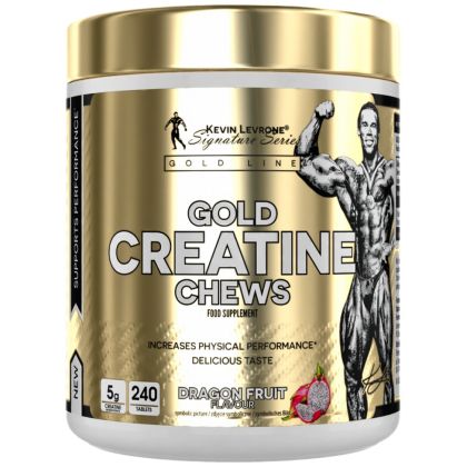 Kevin Levrone Gold Creatine Chews | Creatine Monohydrate [240 Дъвчащи таблетки, 48 Дози]