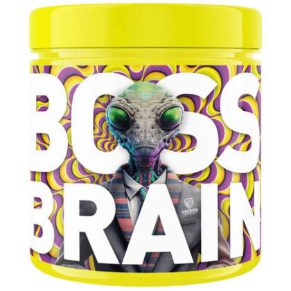 SWEDISH Supplements Boss Brain | Nootropic with Bacopa, Rhodiola & Lion's Mane [225 грама, 25 Дози]