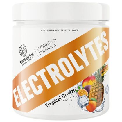 SWEDISH Supplements Electrolytes Clear | Hydration Formula with Pink Himalayan Salt & CocoMineral® [240 грама, 30 Дози]