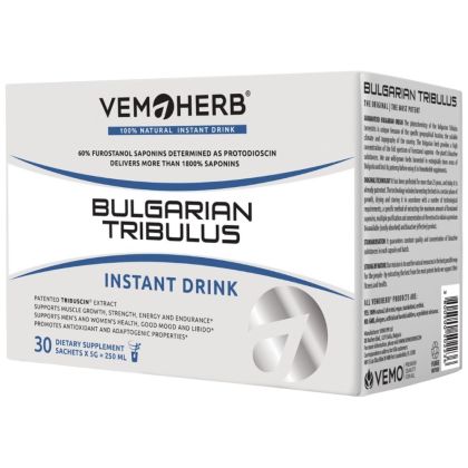 VemoHerb Bulgarian Tribulus Drink / Sachets [30 Сашета, 15 Дози]