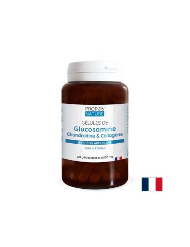 Кости и стави - Глюкозамин, Хондроитин, Кoлаген + Калций и Фосфор, 120 капсули