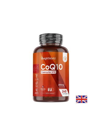Коензим Q10 – Енергия и подкрепа на сърдечно-съдовата система, 100 mg, 240 капсули