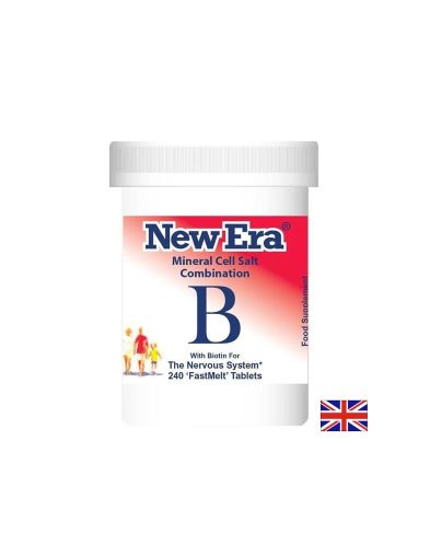 Combination B – Калциев фосфат + Калиев фосфат + Биотин - При стрес и нервно напрежение, 240 бързоразтворими таблетки