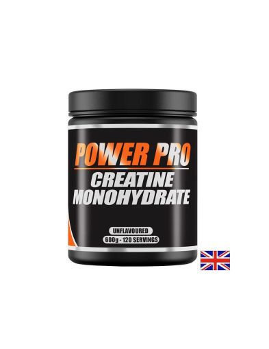 Креатин монохидрат Power Pro – Сила и мускулен растеж, 5000 mg, 600 g прах, 120 дози