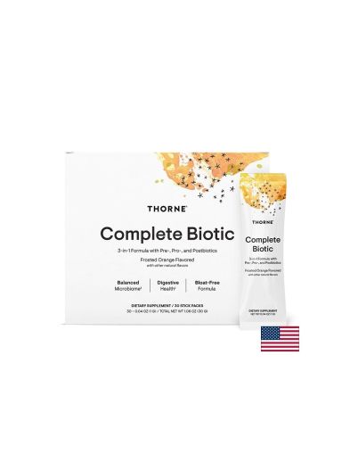Complete Biotic 3 в 1 – Пробиотик, бактериофаги и постбиотик за балансирана чревна микрофлора, 30 сашета