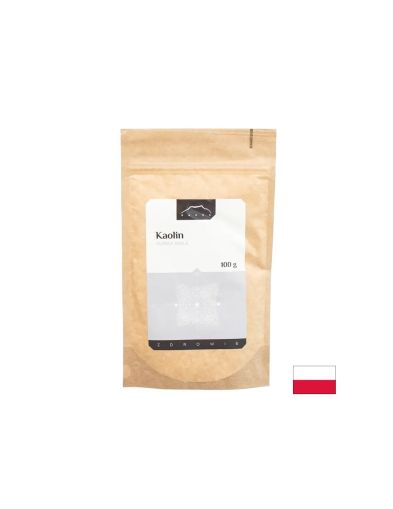 Каолин (бяла глина) – Дълбоко почистване на кожата, 100 g