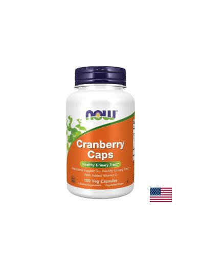 Червена боровинка 2800 mg + Витамин C 40 mg – За здрави пикочни пътища, 100 капсули