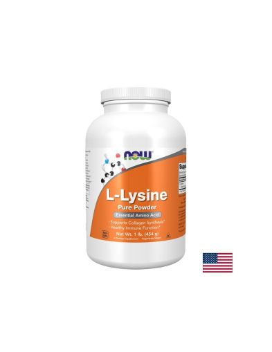 L-лизин – Имунна защита и подкрепа при херпес зостер, 435 mg, 454 g прах