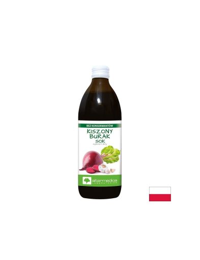 Сок от ферментирало червено цвекло + Витамин C 330 mg – Кръвообразуване и имунна защита, 500 ml
