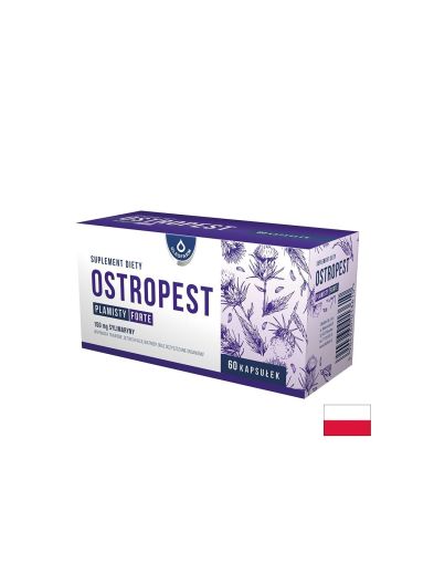 Ostropest Бял трън – Пречистване на черния дроб и подкрепа за жлъчката, 214 mg, 60 капсули