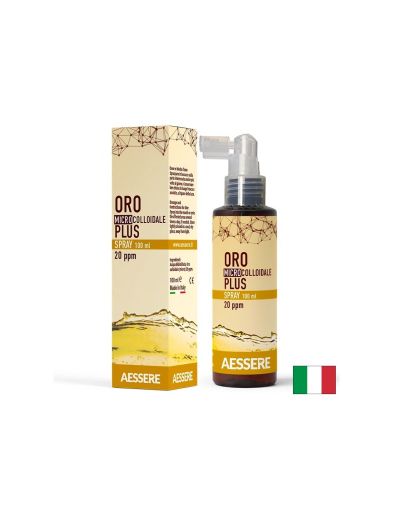 Микроколоидно злато 20 ppm – Успокояващ спрей за кожа, 100 ml