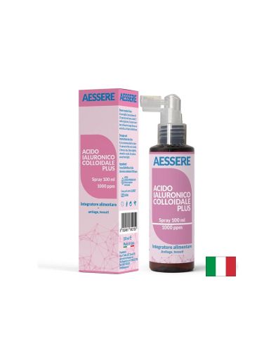 Колоидна хиалуронова киселина 1000 ppm – Кожа и стави, ~33 дози, 100 ml спрей