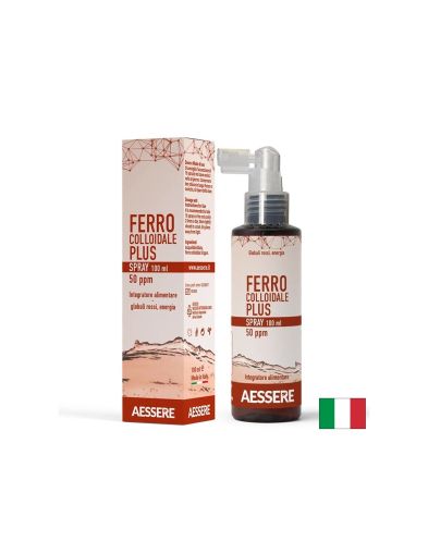 Колоидно желязо 50 ppm – Нормално кръвообразуване и хемоглобин, ~33 дози, 100 ml спрей
